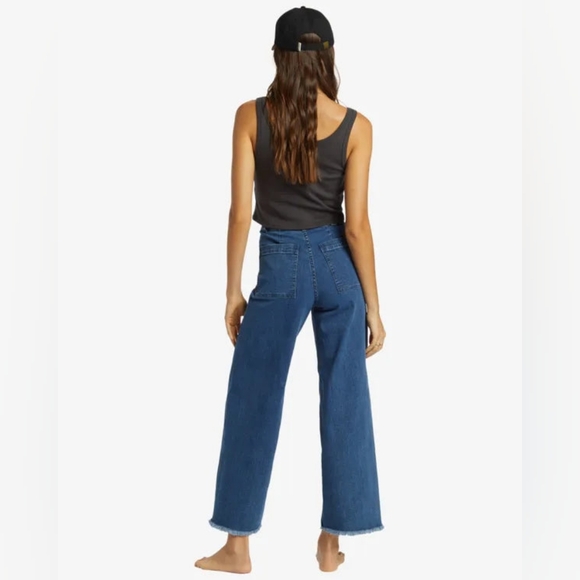 Billabong Women's Free Fall Cropped Jeans - Picture 2 of 11